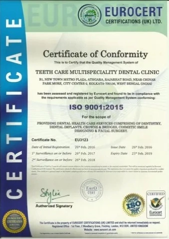 ISO UK Certified Dental Clinic
